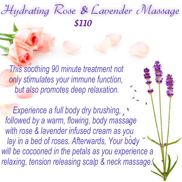 Rose & Lavender Massage